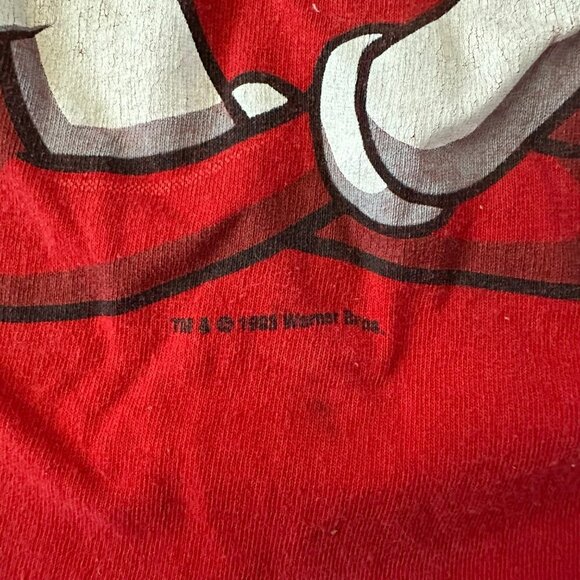 Looney Tunes red Marvin the Martian graphic tshirt men's large - Picture 3 of 12